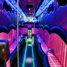 Austin party bus package—45 passengers for 6 hours, includes 2 entertainers